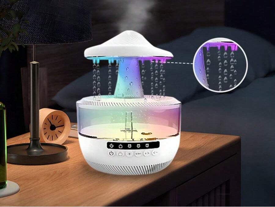 Copenhagen Ultrasonic Multifunctional Desk Humidifier