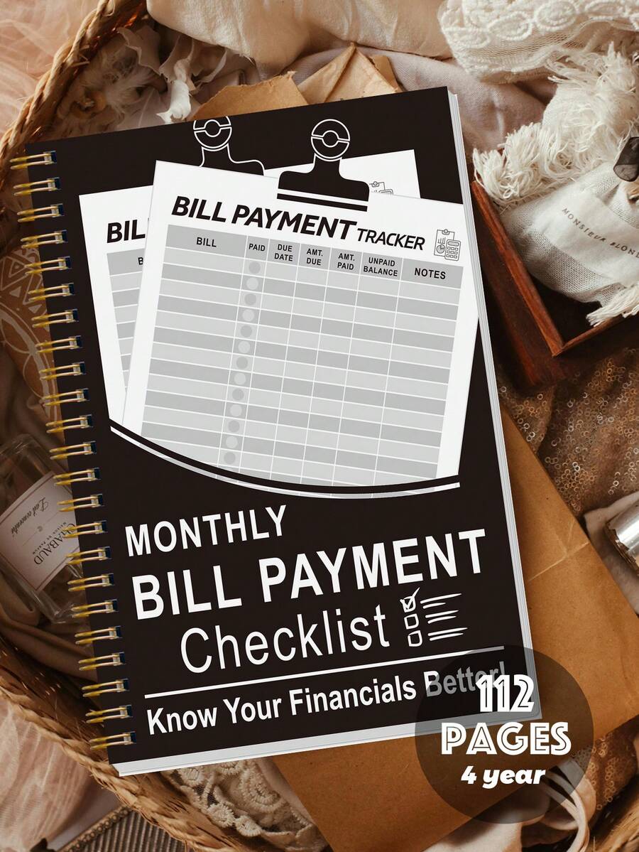 Kuala Lumpur Monthly Bill Payment Tracker Notebook