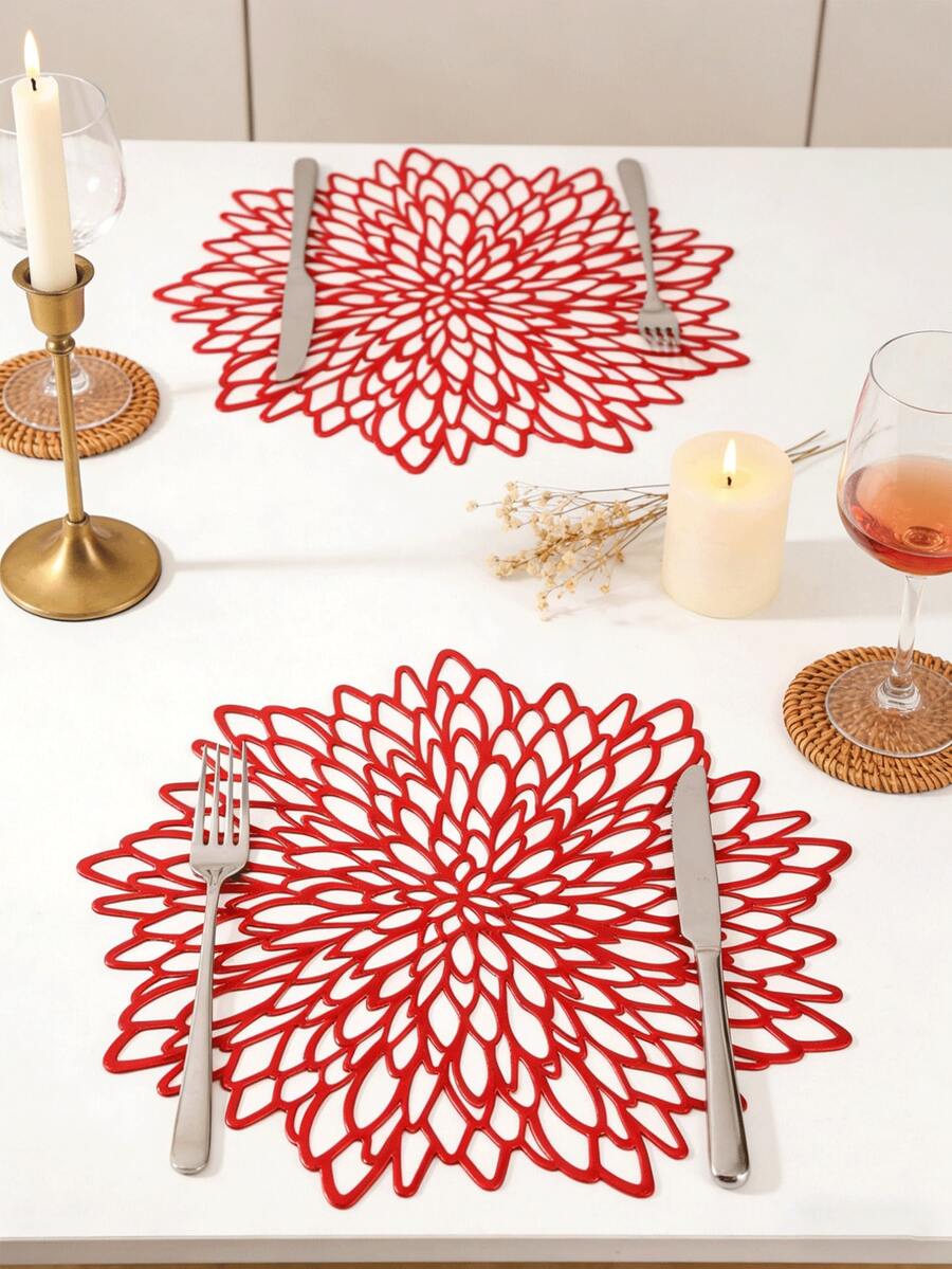 Riga American Style Geometric Floral Placemat