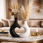 Boston Contemporary Interlocking Heart Vase