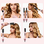 Yerevan Multi-Function Hot Air Styler Brush with Interchangeable Heads