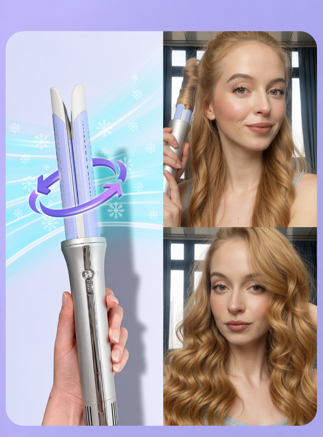 Baku Auto-Rotating Airflow Hair Styler Pro