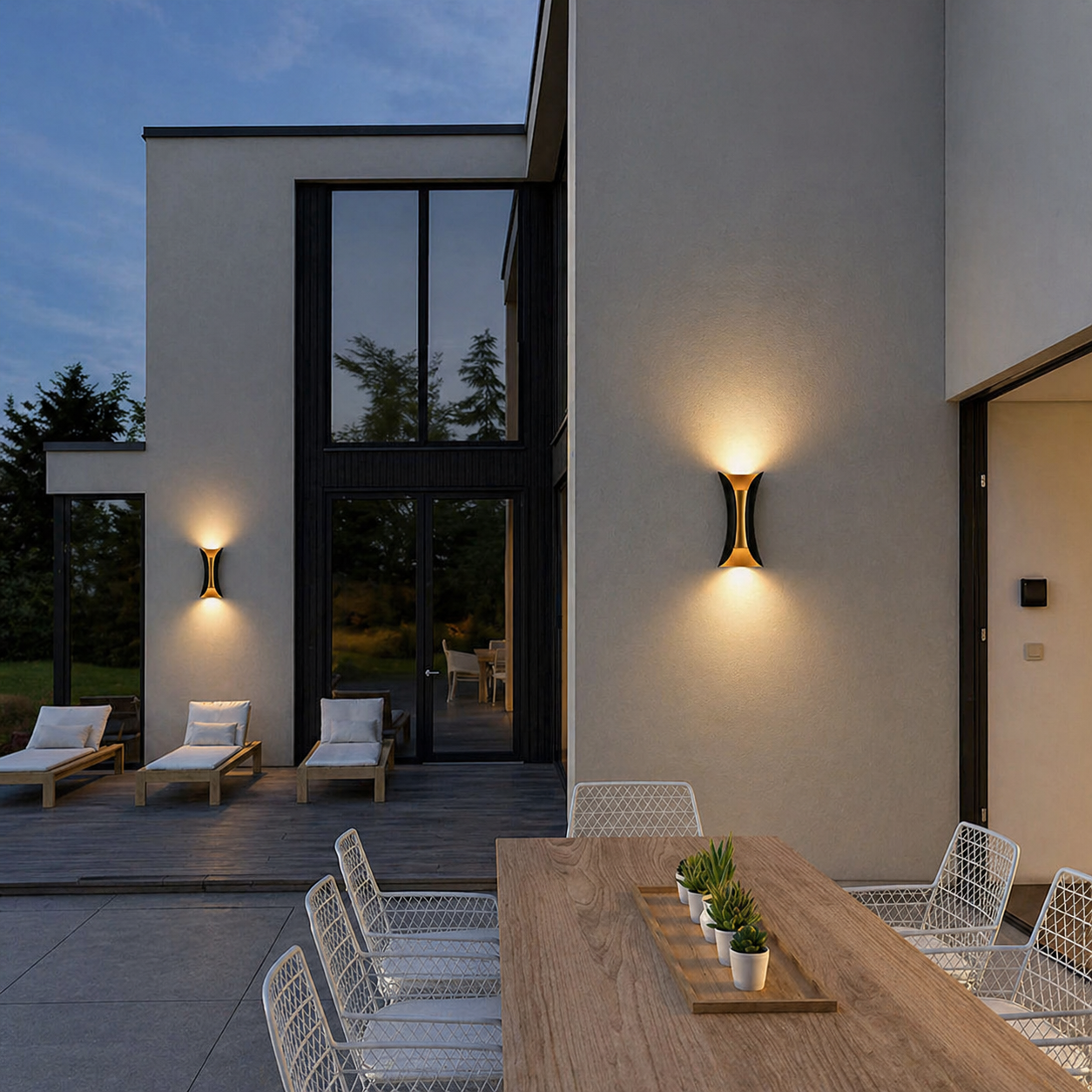 Niko LED Porch Garden Wall Lamp