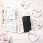 Bangkok Cleaning Schedule Planner Notebook
