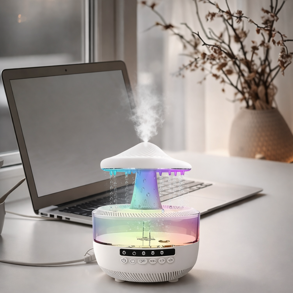 Copenhagen Ultrasonic Multifunctional Desk Humidifier