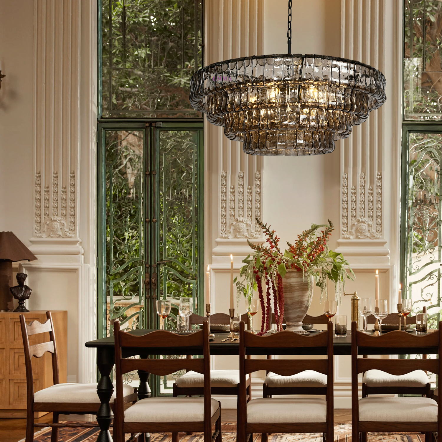 Florence Glass Chandelier