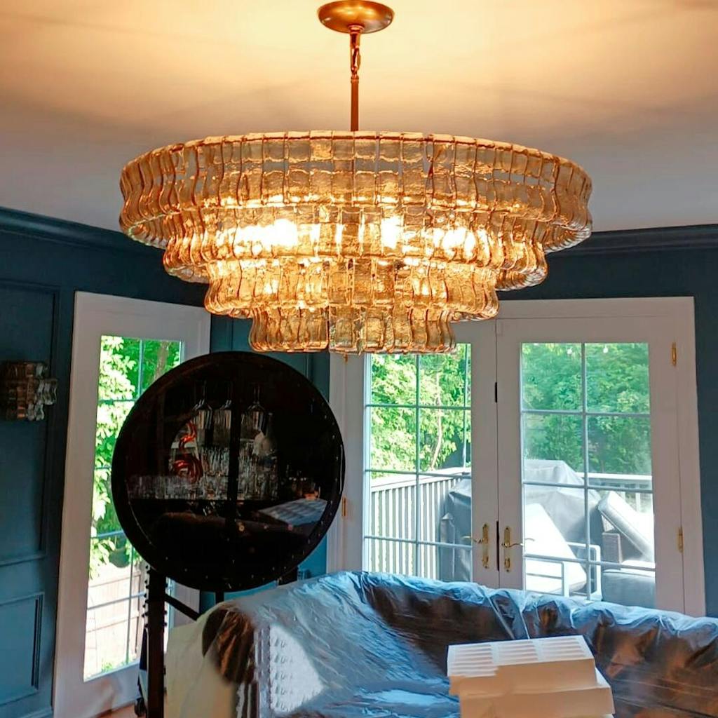 Florence Glass Chandelier