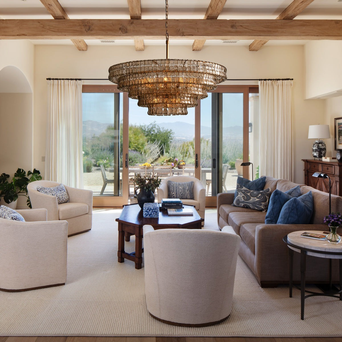 Florence Glass Chandelier