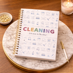 Bangkok Cleaning Schedule Planner Notebook