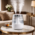 Lisbon Quiet Ultrasonic Humidifier with Adjustable Mist