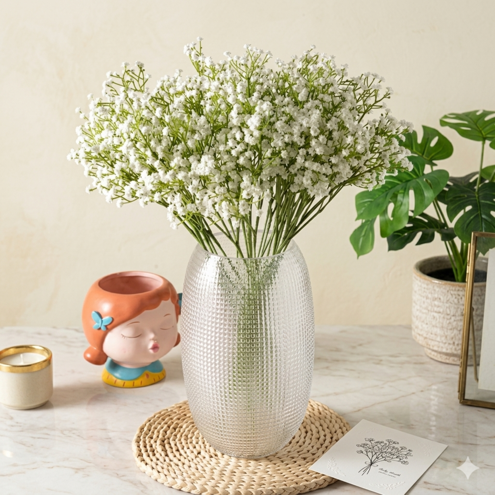 London Elegant Artificial Flower Arrangement for Home Décor