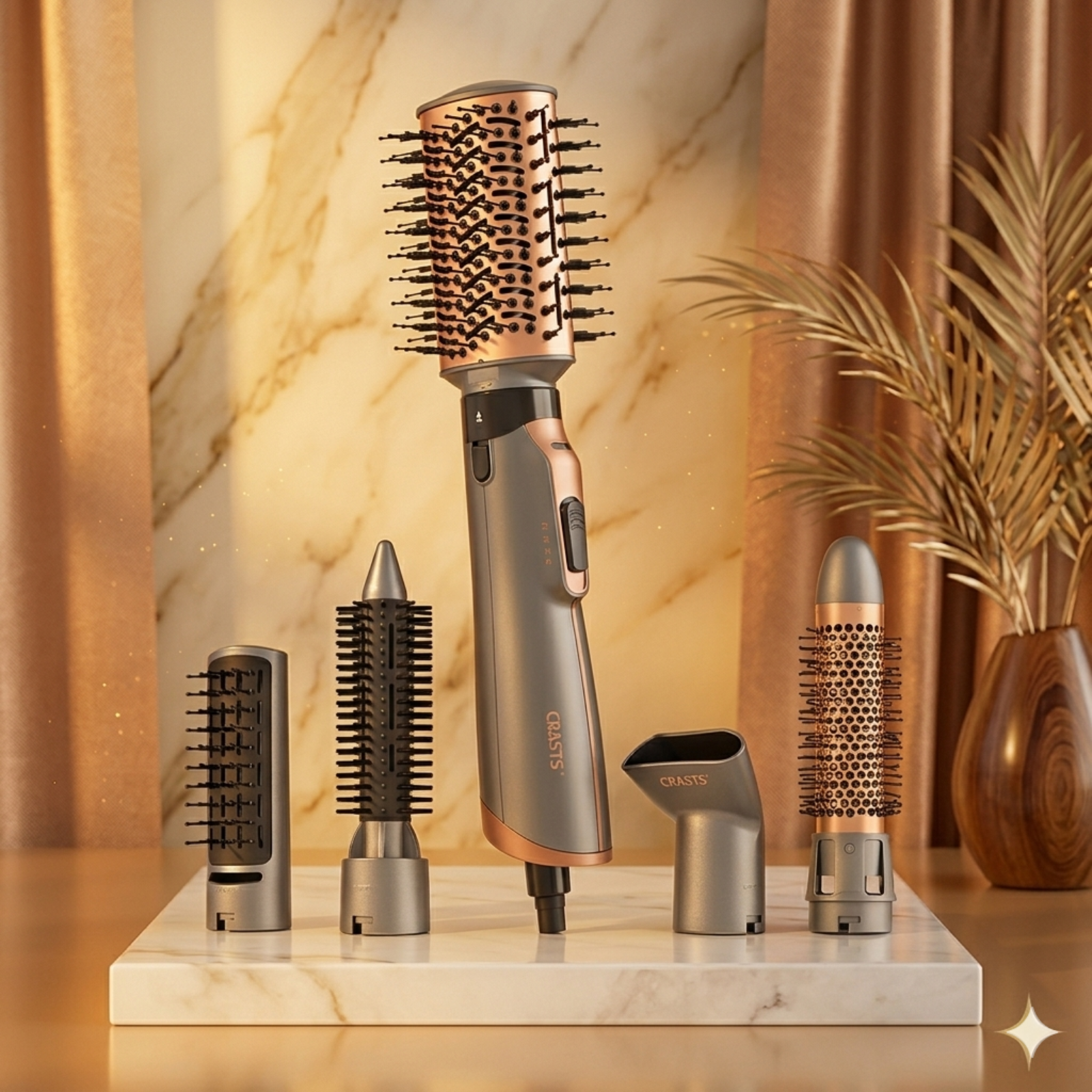 Ankara Multi-Function Hair Styler Ionic Hot Air Brush Set