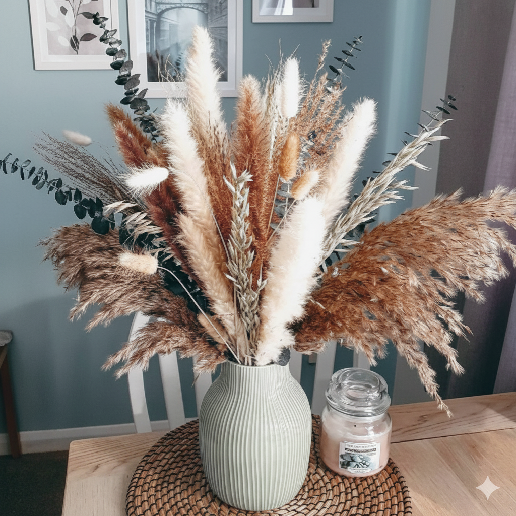 Caracas Hand-Tied Mixed Dried Botanical Bouquet