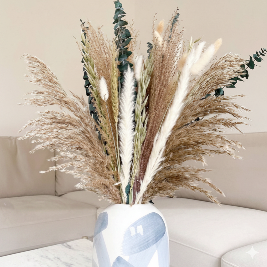 Caracas Hand-Tied Mixed Dried Botanical Bouquet