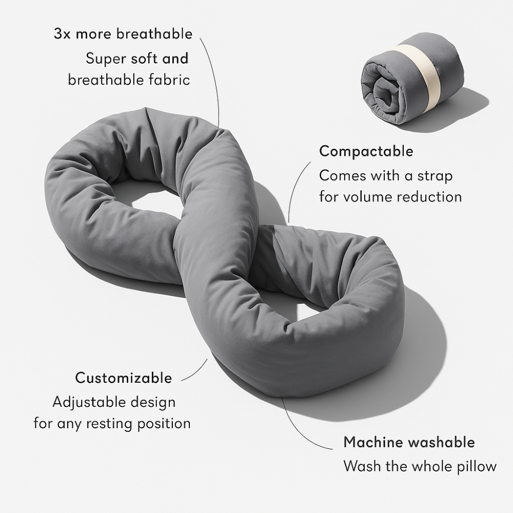 Leo Infinity Travel Pillow