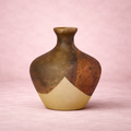 Rustic Earthenware Bottle Vase