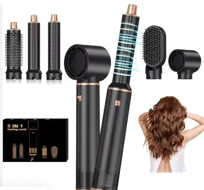 Nicole 5-in-1 Air Styler | Multi-Attachment Hair Styling System