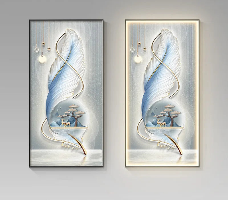 Aurora LED Wall Art