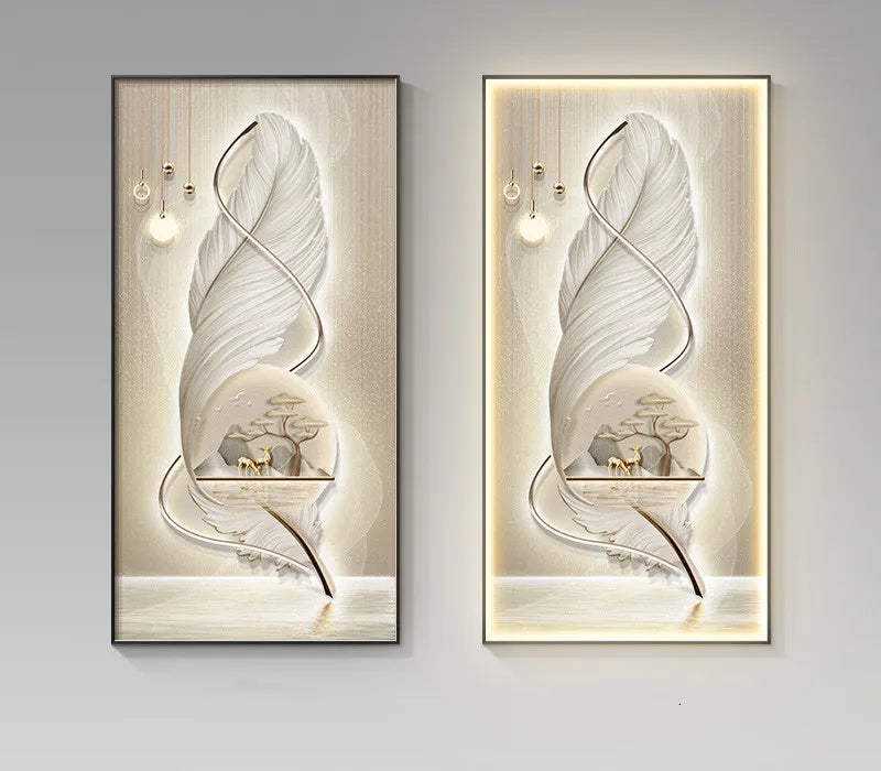 Aurora LED Wall Art
