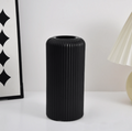 Washington Ribbed Cylindrical Decorative Vase