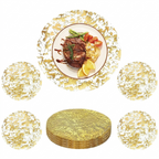 Vilnius Premium Marbled Metallic Dining Placemat
