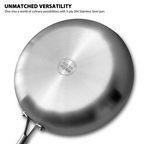 Miko Stainless Clad Frying Pan