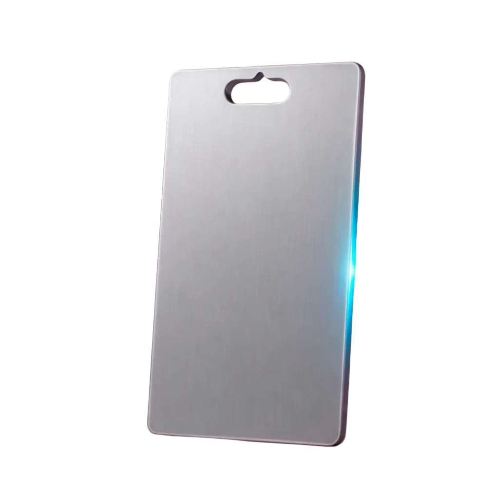 Sora Titanium Cutting Board | Professional Grade Metal Prep Surface